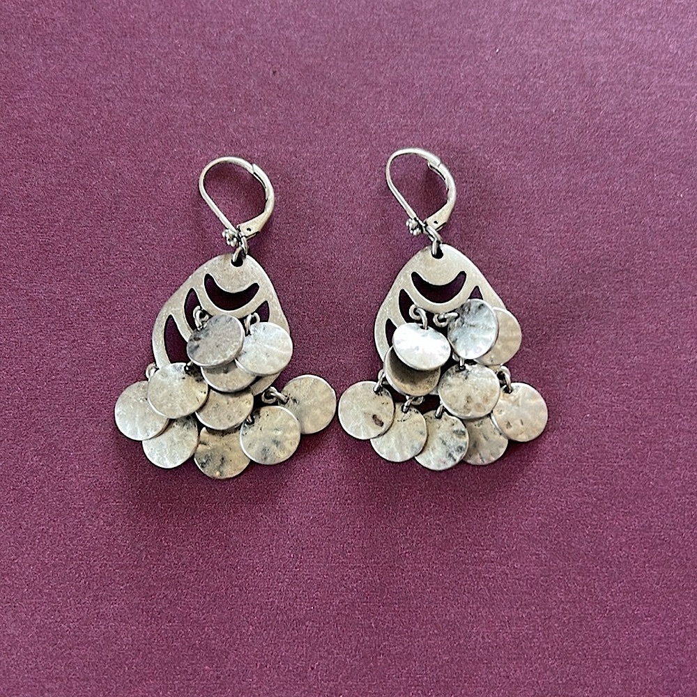 Lc Louis C Marks branded Vintage Chandelier Earrings